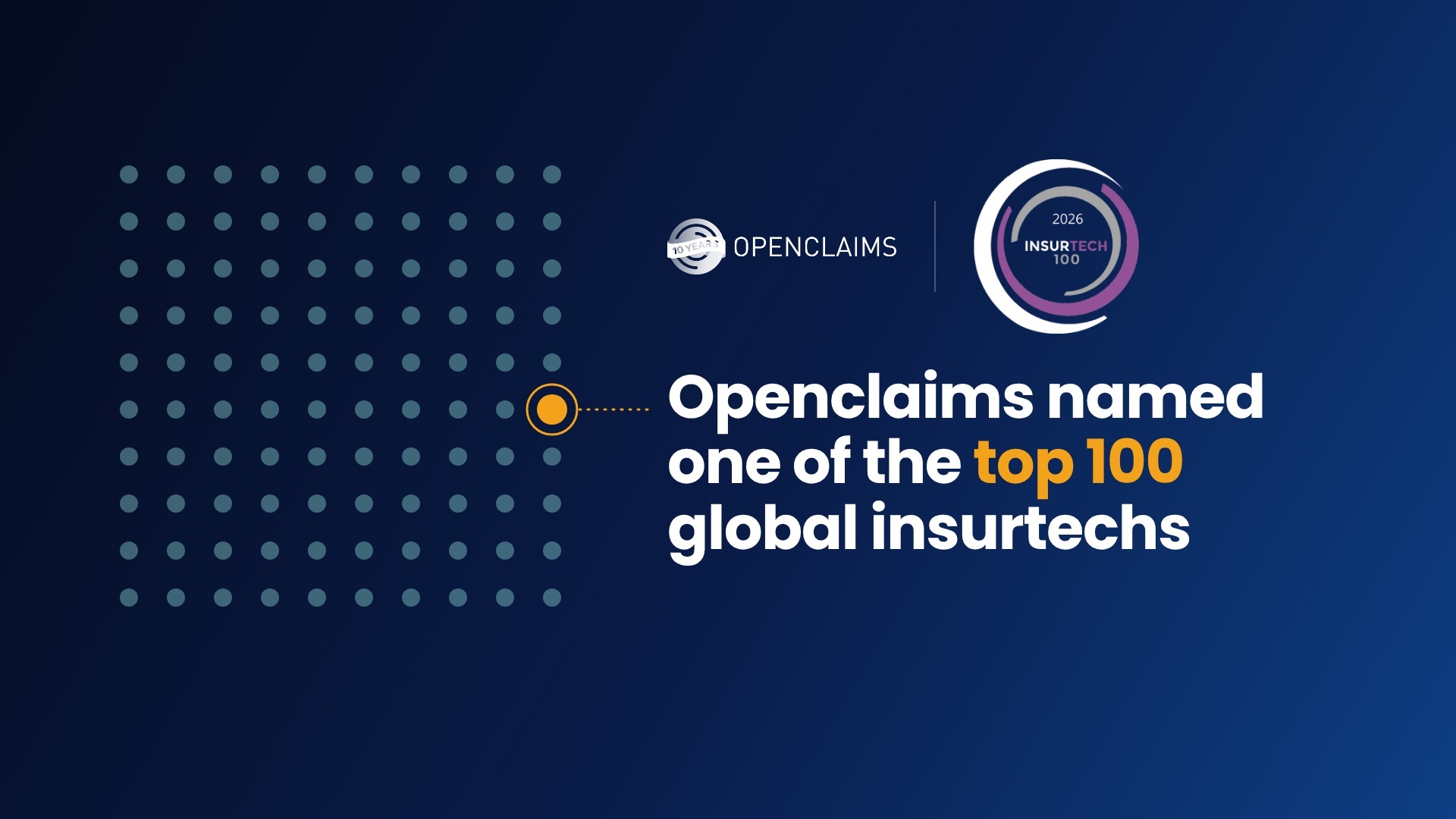 Openclaims_InsurTech100_2026_web_logos_top_1920x1080